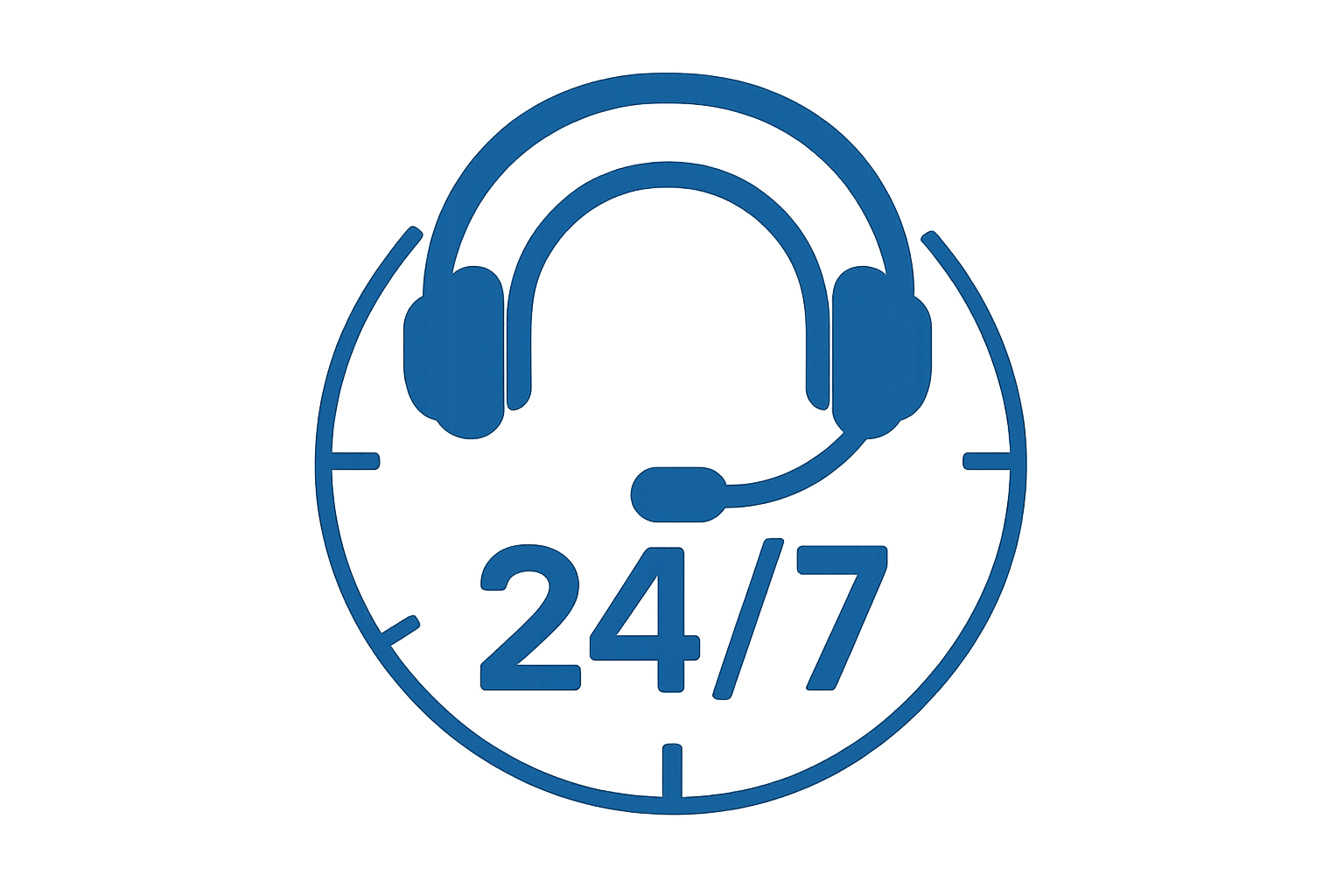 24/7 support icon